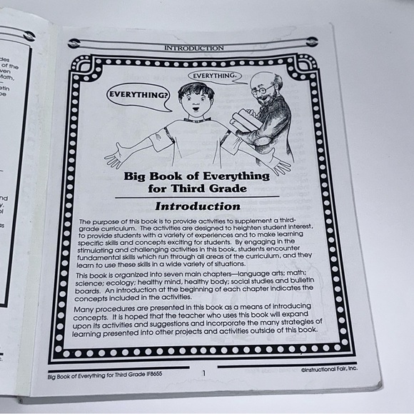 BIG BOOK OF EVERYTHING GRADE 3 By Ada Frischer/Elizabeth Tanzi Teacher Resource - Picture 2 of 16